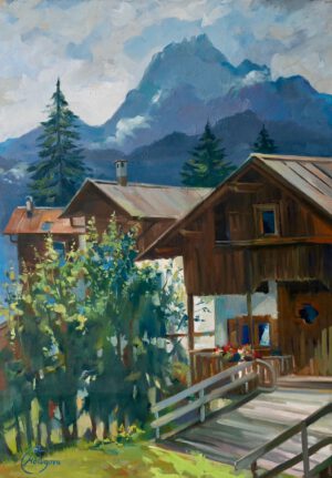 <span class="notranslate" translate="no">The Dolomite mountain seen from the Savoia Hotel.</span>